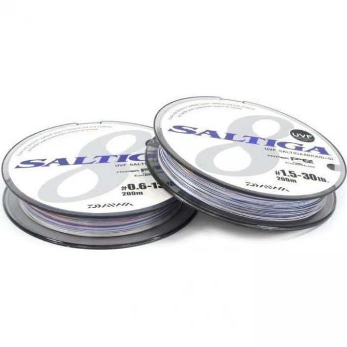 Плетеная леска DAIWA UVF Saltiga 8 Braid + SI 0,6-13lb-200 5,8kg ( 200м ) 4960652812429 Плетеная леска DAIWA UVF Saltiga 8 Braid + SI 0,6-13lb-200 5,8kg ( 200м ) 4960652812429